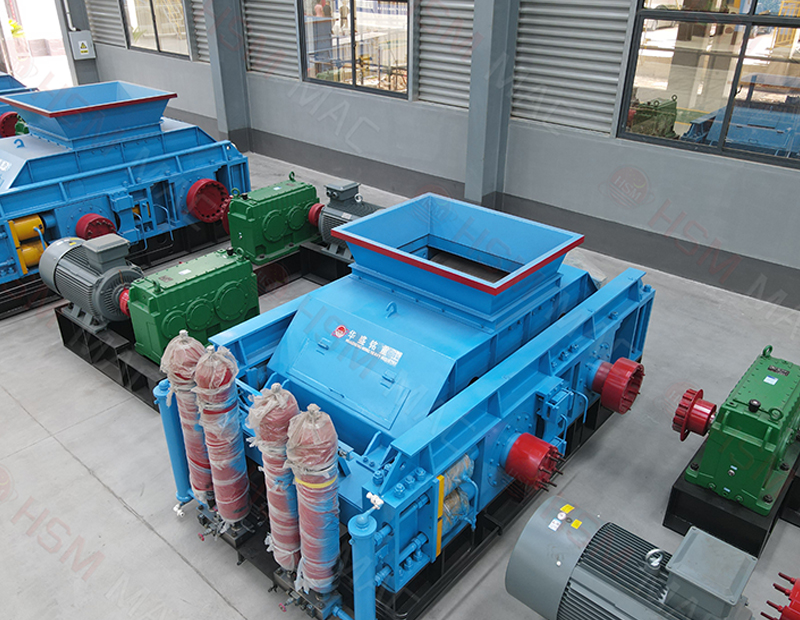 液壓對輥制砂機